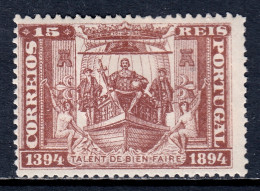 Portugal - Scott #99 - MH - Paper Adhesion On Reverse - SCV $11 - Unused Stamps