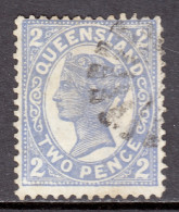 Queensland - Scott #129 - Used - Toning, Pencil On Reverse - SCV $7.25 - Used Stamps