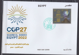 EGYPTE   2022    Premier Jour - Lettres & Documents