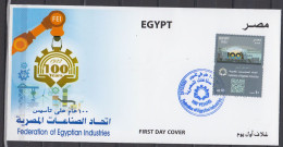 EGYPTE   2022    Premier Jour - Storia Postale