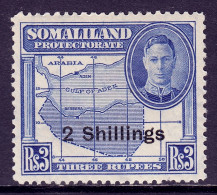 Somaliland - Scott #125 - MH - Light Crease, Pulled Perf - SCV $12 - Somaliland (Herrschaft ...-1959)