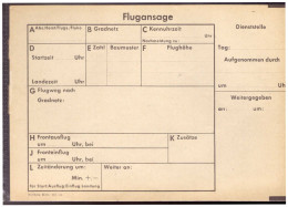 Dt- Reich (020285) Flugansage Ungebraucht - Documents