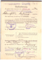 Dt- Reich (020290) Musterungs- Aufforderung Einschreiben  Chemnitz Zum 26.2.1941 - Documents