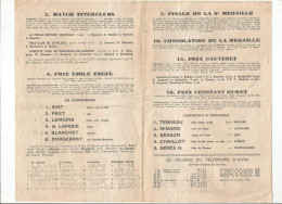 CYCLISME : VEL ' D ' HIV ' : DIMANCHE 12 DECEMBRE 1943: LE PROGRAMME , - Programme