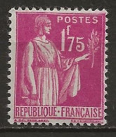 FRANCE: *, N°289, TB - 1932-39 Paix