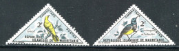 MAURITANIE- Taxe Y&T N°39 Et 39- Neufs Avec Charnière * (oiseaux) - Mauritanie (1960-...)