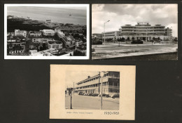 Conjunto 2 Postais + 1 Cartao Moçambique Grande Hotel Da Beira + Savoy . Set 3 Vintage Cards Beira MOZAMBIQUE - Mozambique