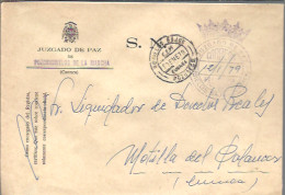 MARCA JUZGADO DE  PAZ  1979 POZORRUBIELOS DE LA MANCHA  CUENCA - Franchigia Postale