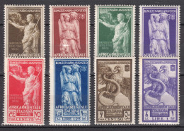 Italy Colonies East Africa 1938 Sassone#21-26 + Posta Aerea #A14-A15 Mint Never Hinged - Italienisch Ost-Afrika