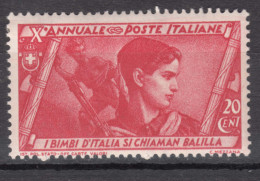 Italy Kingdom 1932 Sassone#328 Mi#418 Mint Never Hinged - Ongebruikt