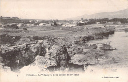 ALGERIE - TIPASA - Le Village Vu De La Colline De Ste Salsa - Carte Postale Ancienne - Autres & Non Classés