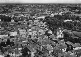 24-THIVIERS- VUE AERIENNE LE QUARTIER DE L'EGLISE - Thiviers