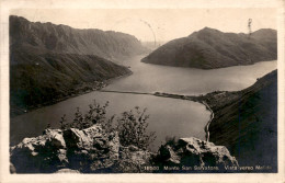 Monte San Salvatore - Vista Verso Melide (19500) * 9. 8. 1923 - Melide