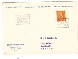 Finlande - Carte Postale De 1961 - Oblit Kotka - Musique - Solfège - - Cartas & Documentos