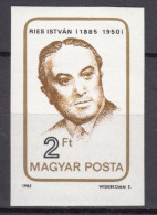 Hungary 1985 Mi#3796 B - Imperforated, Mint Never Hinged - Neufs