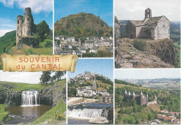 CPM  France Auvergne Rhône Alpes  15 Souvenir Du  Cantal  Vue Multiple 6 Vues - Souvenir De...