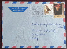 Turkey Belgium 1996 Cover Sent To Tansu Çiller Former Prime Minister Ankara Rare - Lettres & Documents