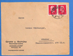 Allemagne Reich 1931 Lettre De Dusseldorf (G16194) - Storia Postale