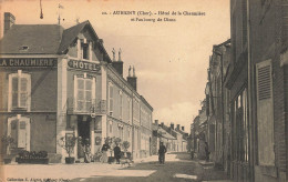 Aubigny * Hôtel De La Chaumière Et Rue , Faubourg De Oizon - Otros & Sin Clasificación