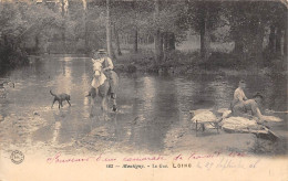 Montigny Sur Loing           77          Le Gué. Laveuses Et Cavalier     (voir Scan) - Autres & Non Classés