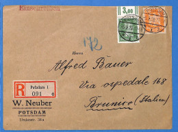 Allemagne Reich 1929 Lettre Einschreiben De Potsdam (G16215) - Briefe U. Dokumente