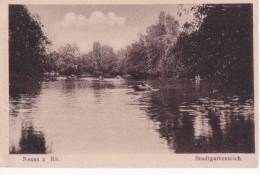 NEUSS A RH                              STADTGARTENTEICH - Neuss