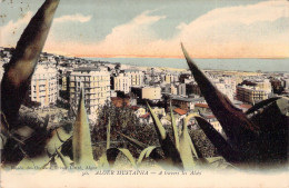 ALGERIE - ALGER - Mustapha - A Travers Les Aloès - Carte Postale Ancienne - Alger