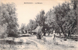 MAROC - Marrakech - La Ménara - Carte Postale Ancienne - Marrakech