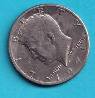 United States  - 1971 -  0, 5 Dollar  - KM202b - 1964-…: Kennedy