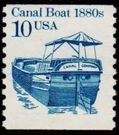 VERINIGTE STAATEN ETATS UNIS VERINIGTE STAATEN ETATS UNIS USA 1987 Canal Boat 10c MNH SC 2257 YT 1706 MI 1872 SG 2163a - Ungebraucht