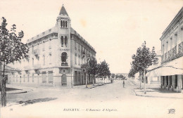 TUNISIE - BIZERTE - L'avenue D'Algérie - Carte Postale Ancienne - Tunisie