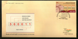 India 2022 Golden Jubilee Of Pincode 1v FDC - Code Postal