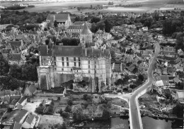 28-CHATEAUDUN- LE CHATEAU VUE DU CIEL - Chateaudun