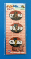 Set Lot Of 3 Different Egypt Fridge Magnets, Souvenirs From Egypt - Tourismus