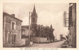 Beauvoir Sur Niort * Rue * L'église Et Le Château D'eau - Beauvoir Sur Niort