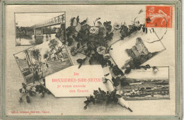 CPA - (78) BONNIERES-sur-SEINE - Carte Multivues; Je Vous Envoie Ces Fleurs, 1917 - Bonnieres Sur Seine