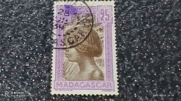 MADAGASKAR---  -1930--40         25C   USED- - Gebraucht