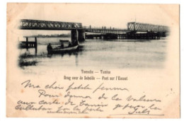 TEMSE - Temsche - Brug Over De Schelde - Verzonden In 1900 - Uitgave : Schuerman Boeykens , Tamise - Temse