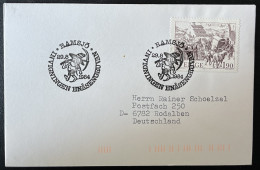 SP ENVELOPPE COVER SVERIGE SUEDE / 1984 / RAMSJO / INVIGNINGENENASENGRUVAN / WADSTENA - Briefe U. Dokumente