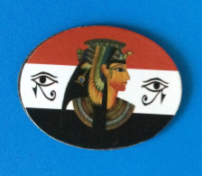 Egypt Flag Hieroglyphs Fridge Magnet Souvenir, From Egypt - Magnets