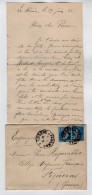 TB 4045 - 1922 - LAC - Lettre De Mr A.HUGOUNENC à Les Hémies ( LE PUECH ) MP LODEVE A PAULHAN Pour FIGUERAS ( Espagne ) - 1921-1960: Modern Period