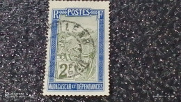 MADAGASKAR---  -1908-        2FR   USED- - Used Stamps