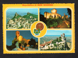 République De Saint-Marin - 0167 - Repubblica Di SAN MARINO - Multi Vues - Vues Diverses (Ed. La Souvenir N° 0167) - San Marino