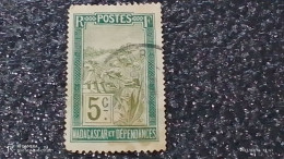MADAGASKAR---  -1922-30-     5C   USED- - Usados