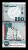 Cabo Cape Verde 200 Escudos 2005 Pick 68 Sc Unc - Cape Verde