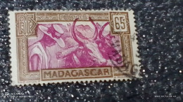 MADAGASKAR---  -1940-50-     65C   USED- - Usados