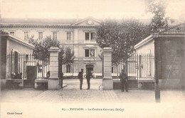 MILITARIA - TOULON - La Caserne Gouvion ST Cyr - Carte Postale Ancienne - Casernes