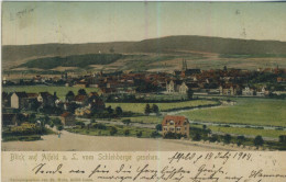 Blick Auf Ahlfeld A. L. Vom Schlehberge Gesehen - Von 1904 (59558) - Alfeld