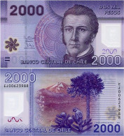 CHILE       2000 Pesos       P-162b       2012       UNC - Chile