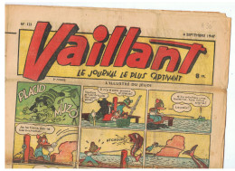 Vaillant N°121 Du 4 Septembre 1947 Le Journal Le Plus Captivant - Vaillant
